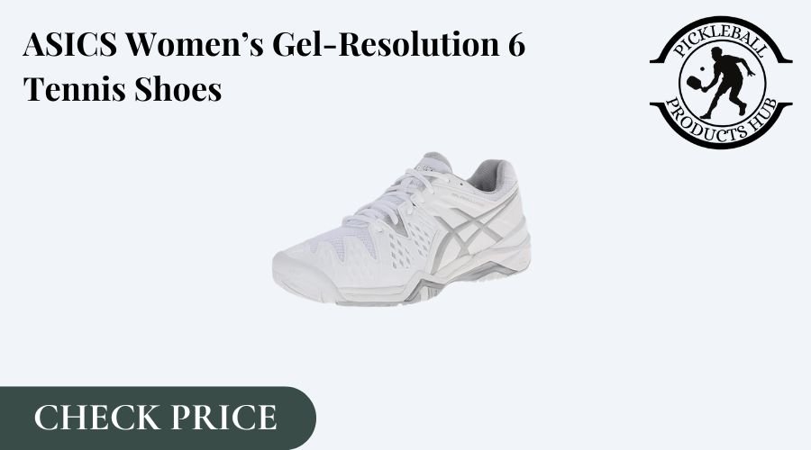 ASICS Women’s Gel-Resolution 6 Tennis Shoes