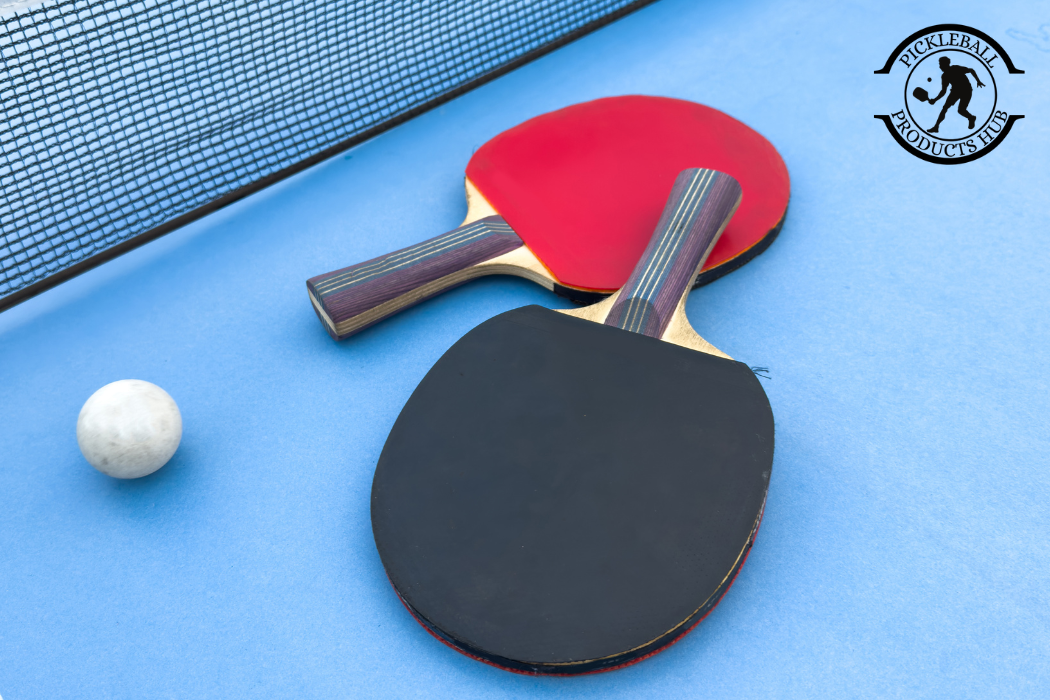 Tennis players pickleball paddle