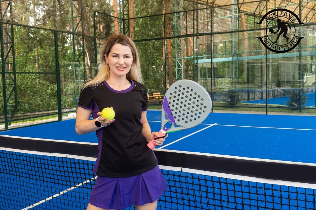 How can pickleball be played on a tennis court?