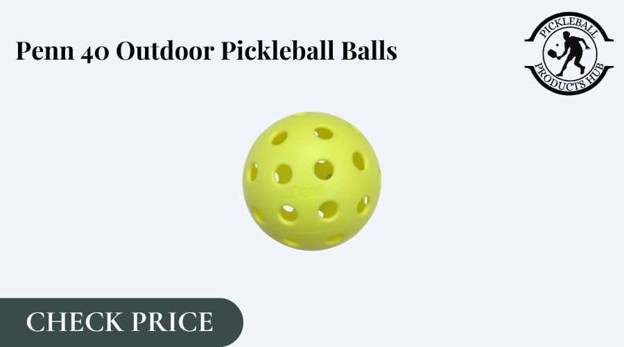 Penn 40 Outdoor Pickleball Balls