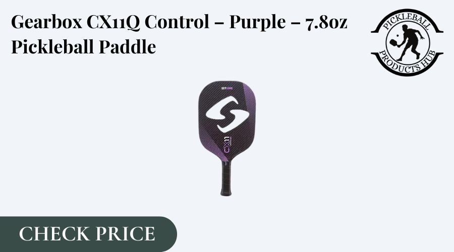 Gearbox CX11Q Control Pickleball Paddle