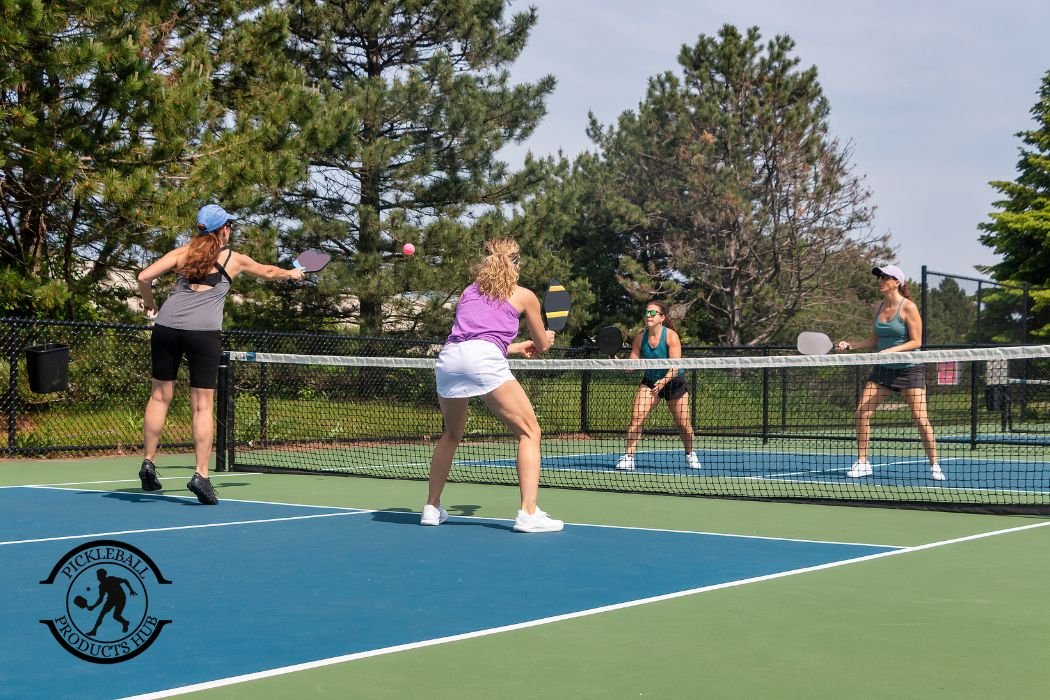 Building a pickleball court