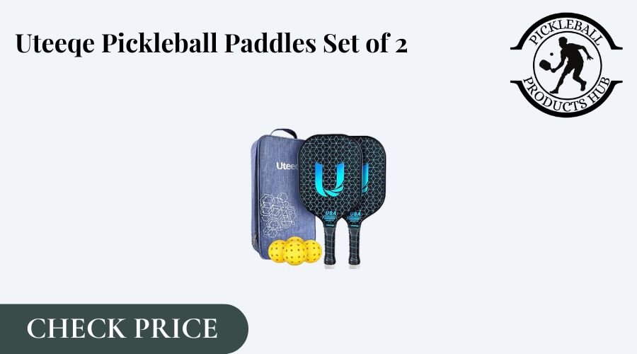 Uteeqe Pickleball Paddles Set of 2