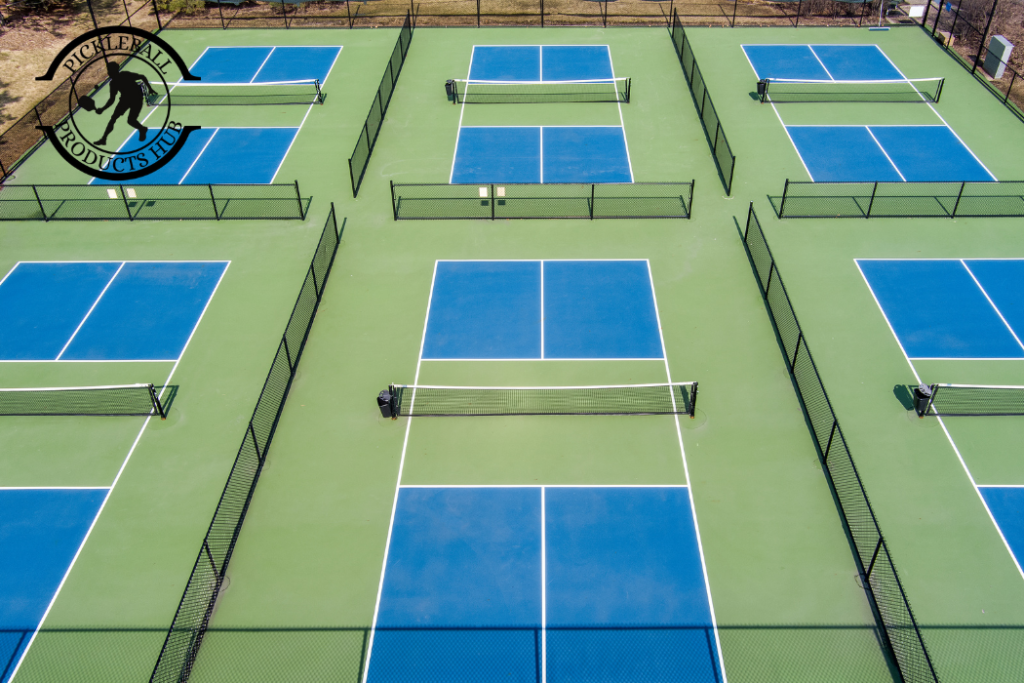 pickleball multiple Courts
