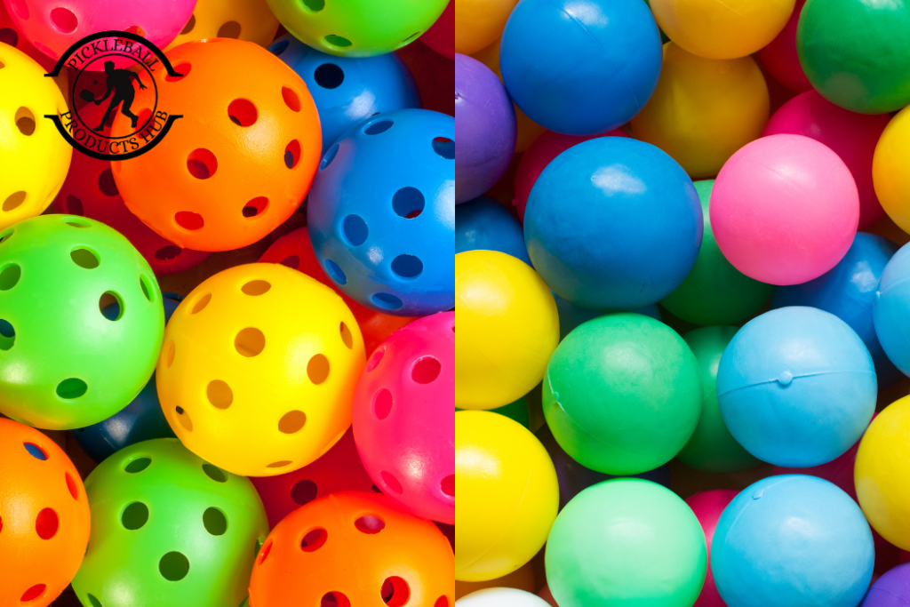 use Different balls