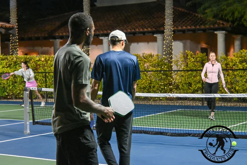 can you play pickleball in the rain?